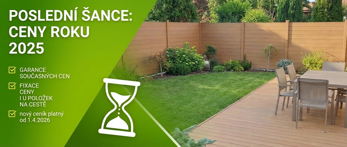 Poslední šance na nákup za ceny z roku 2025