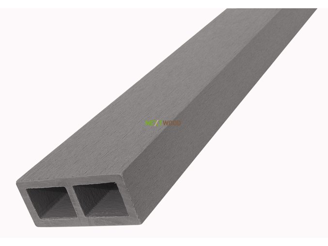 WPC vodorovný plotový nosník Nextwood 2000 mm - šedá II. jakost