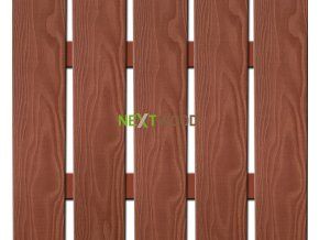 WPC široká plotovka 3D line Nextwood, třešeň 80cm