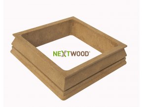 WPC dolní kryt na svislé sloupky Nextwood