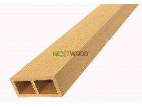 WPC vodorovný plotový nosník Nextwood 3000 mm - olše