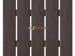 WPC široká plotovka 3D line Nextwood, wenge II.jakost