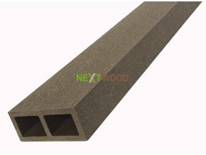 WPC vodorovný plotový nosník Nextwood 2000 mm - wenge II. jakost