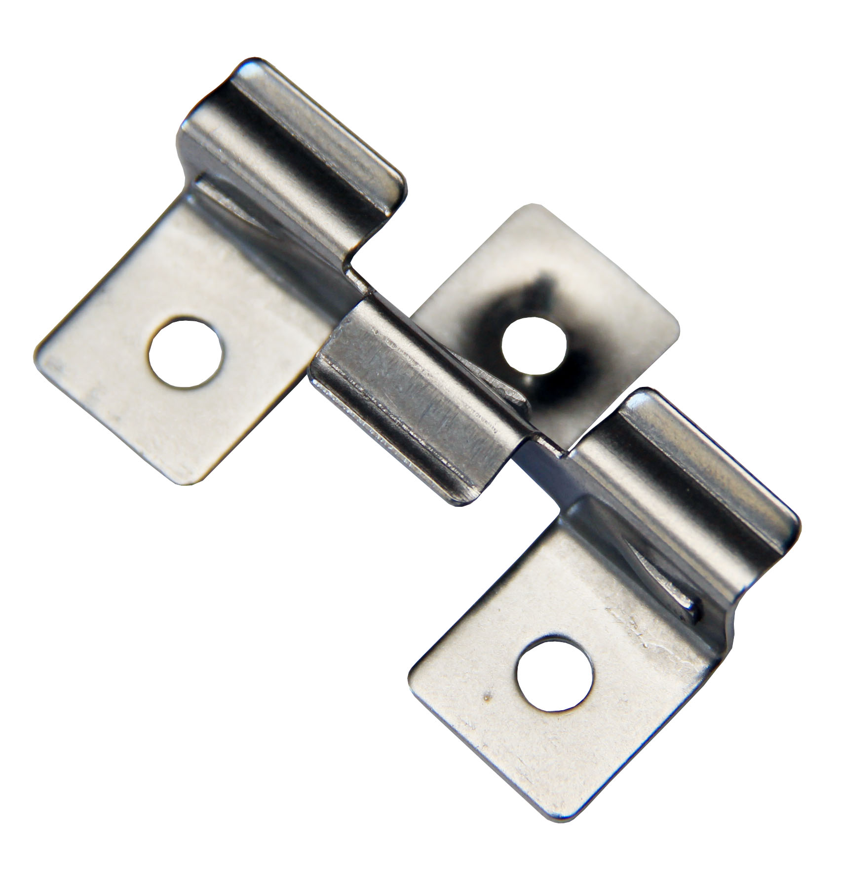 Nerezový spojovací klip • 50x30x14 mm • 10 g • nerez ocel