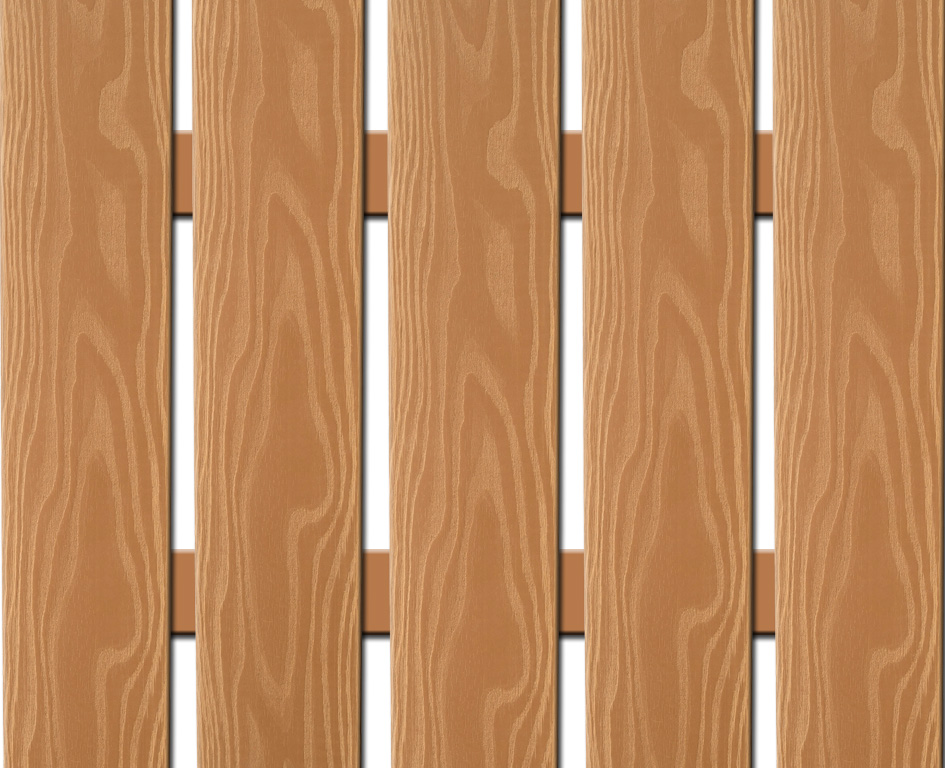 WPC plotovka 3D line Nextwood, šířka 139 mm, barva olše Výška: 1,2 metru