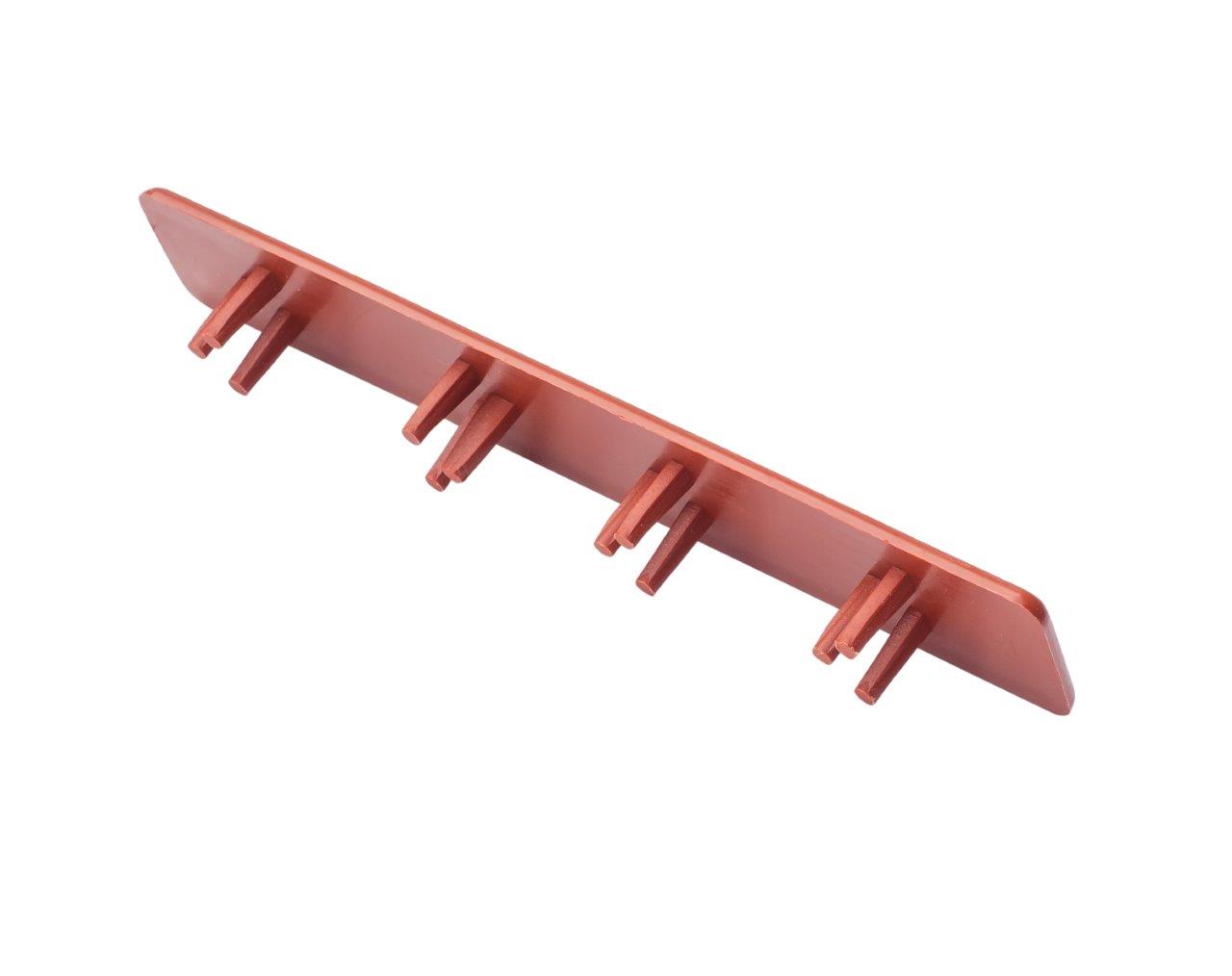 Záslepka na terasové prkno Nextwood 3D line, barva třešeň