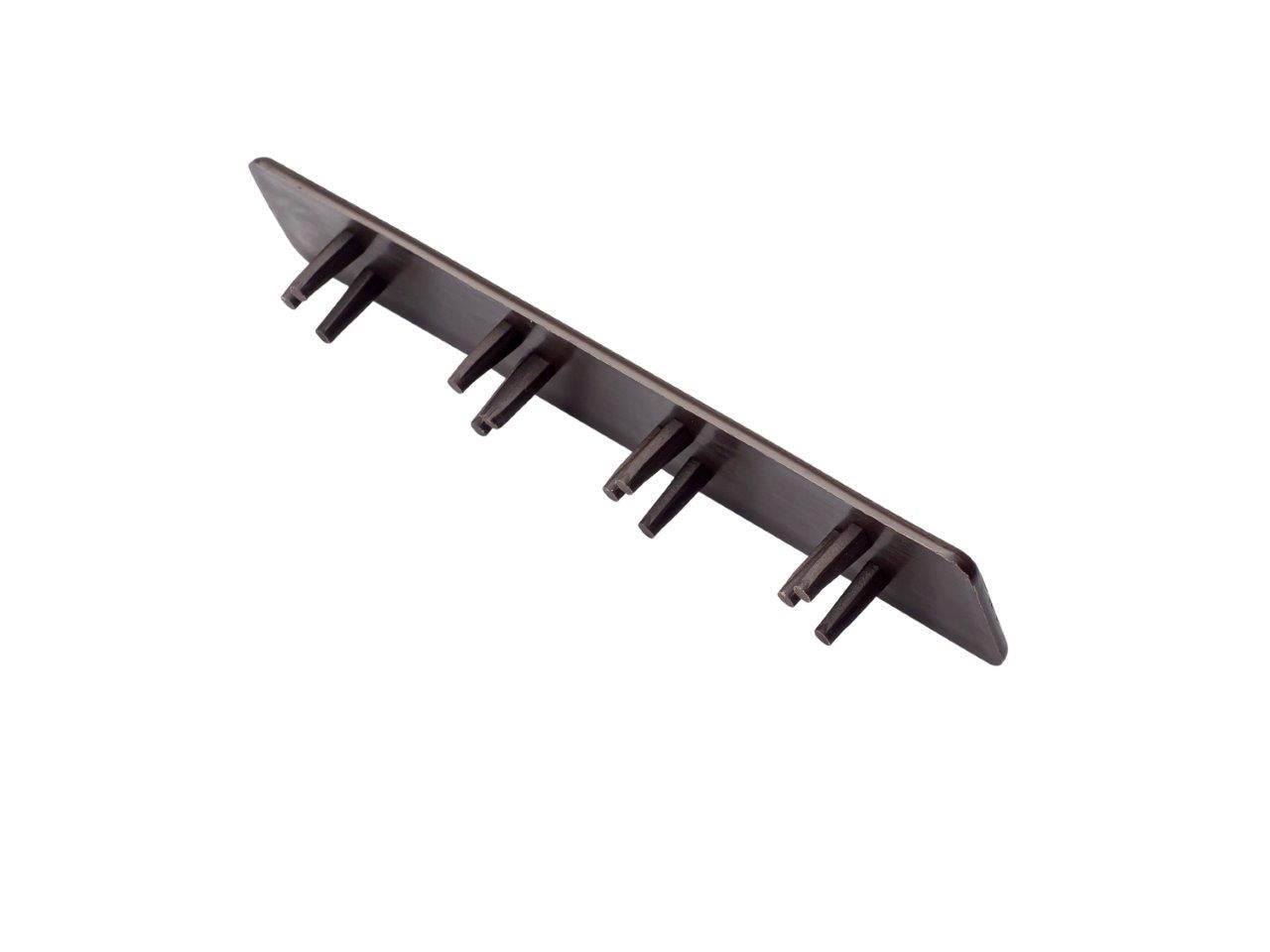 Záslepka na terasové prkno Nextwood 3D line, barva wenge