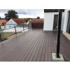 WPC terasové prkno Nextwood 3D line, barva wenge, délka 4 metry