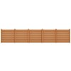 Kompletní 5 plotovych poli WPC NEXTfence teak