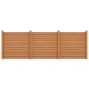 Kompletní tri plotové pole WPC NEXTfence teak