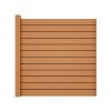 plotove pole s 1 sloupkem WPC NEXTfence teak