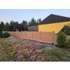 Kompletní plotové pole WPC NEXTfence - teak