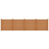 Kompletní 4 plotové pole WPC NEXTfence teak