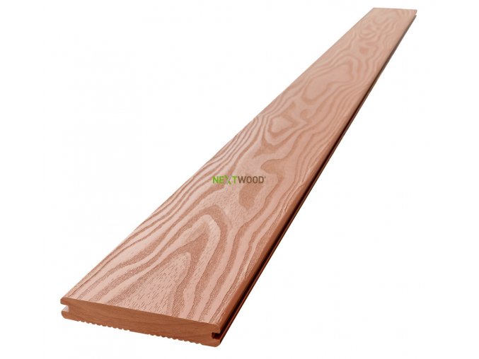 Plné terasové WPC prkno NEXTWOOD teak