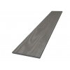 WPC široká plotovka 3D line Nextwood, šedá (Výška 1,2 metru)