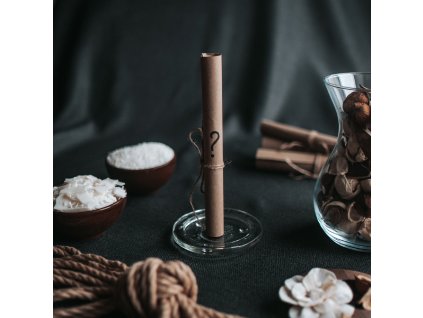 Thin candle - surprise