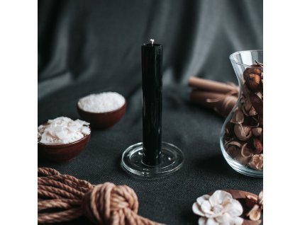 Regular black candle
