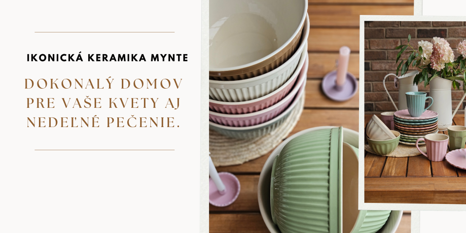 Ikonická keramika Mynte