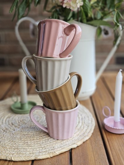 Keramický hrnček Mynte – Mug (Farba Ružová)