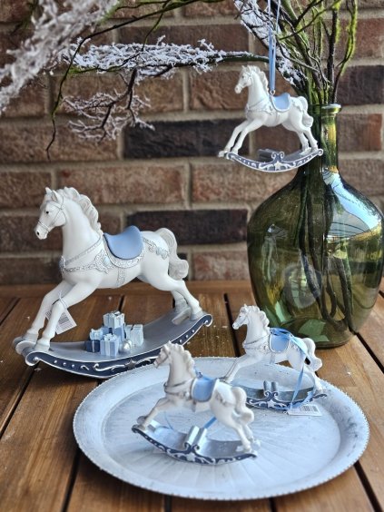 Dekoratívny hojdací koník (Veľkosť S ‎)