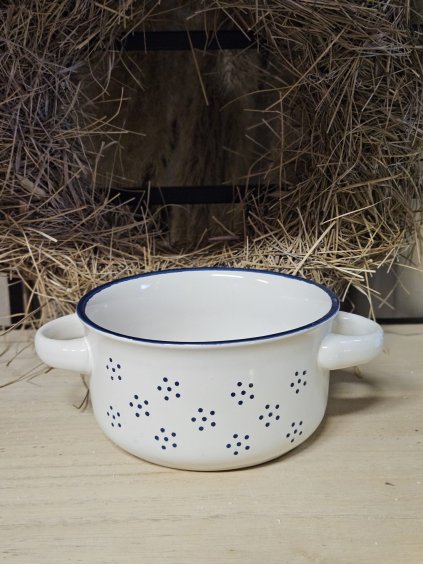 Keramická miska s jemným vzorom