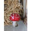Dekoračná muchotrávka Toadstool – jesenná mágia a lesná atmosféra