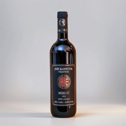 Merlot barrique 2018 / Výběr z hroznů * Jiří Kopeček