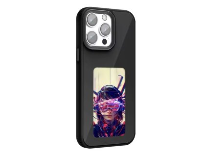 NFC e-ink kryt - IPhone - hranatý