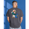 Triko unisex - antracit