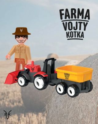 Víte, že mají Ráďa a Vojta farmu? A chtěli byste ji vidět? 🚜 A věděli jste, že má merch? A že má merch traktor? A že když...
