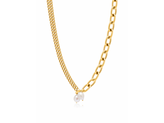 nialaya women s necklace transformer necklace with pearls transformer necklace with pearls 21 in 53 3 cm wneck 327 1178750642