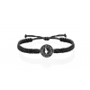 Koordinaten Makramee Armband Schwarz Bali Silber Ocean Story 720x