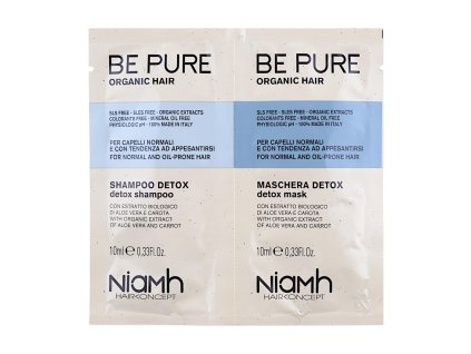 niamh be pure detox sampon pakolas zsiros hajra 2x10ml
