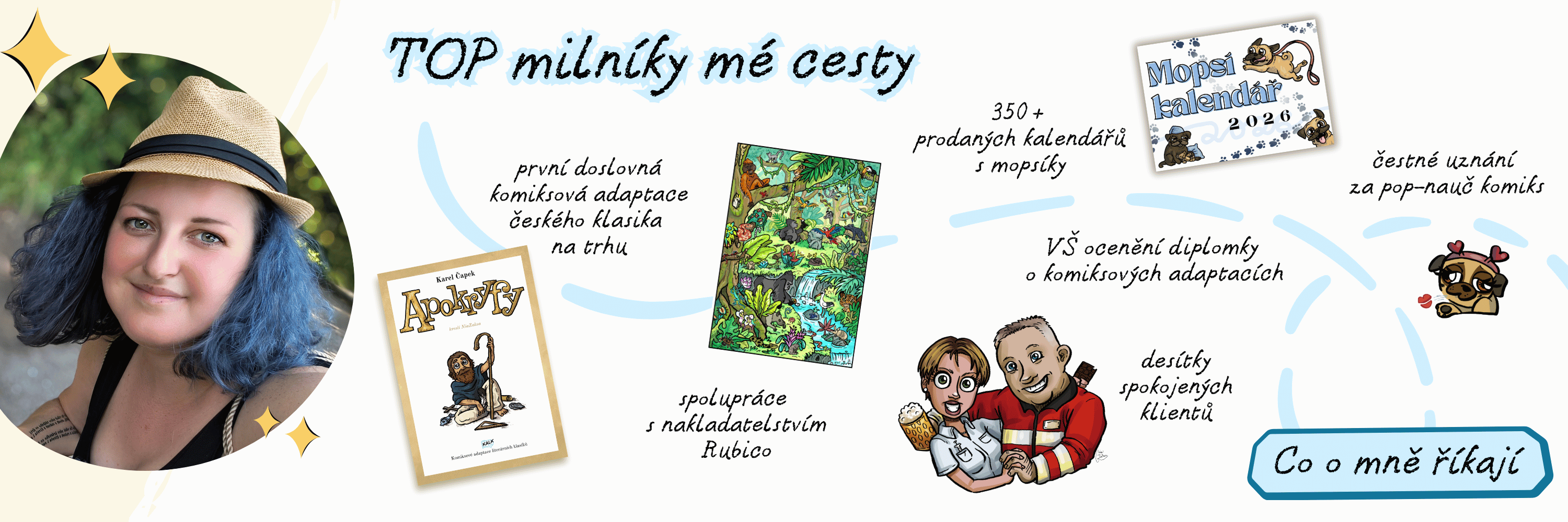 TOP milníky mé cesty