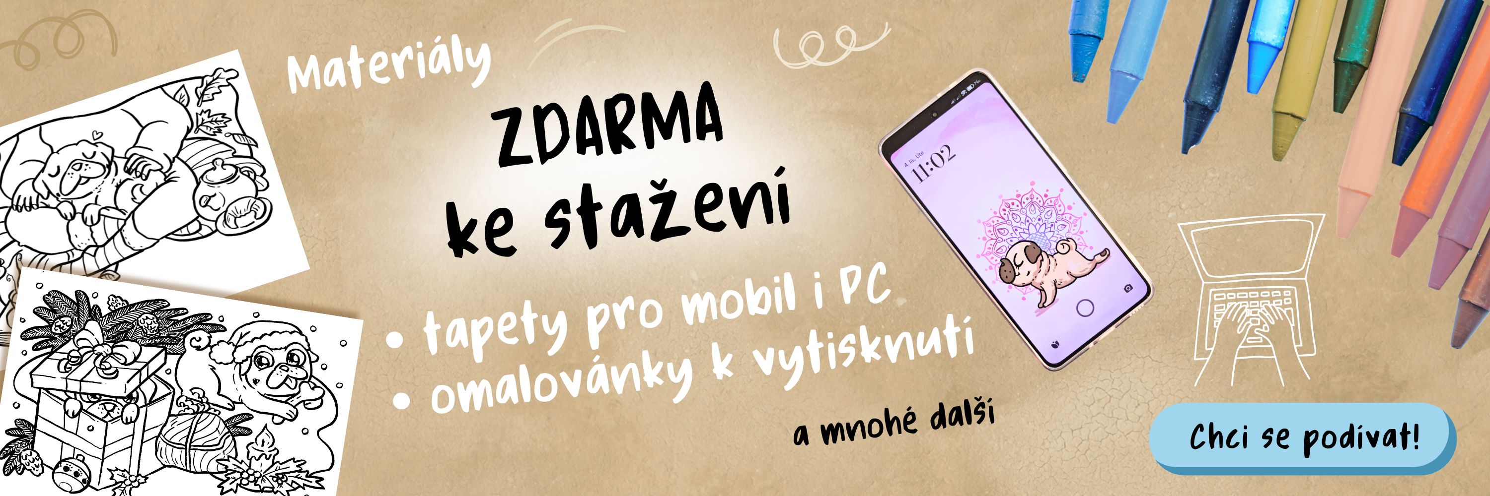 materiály zdarma