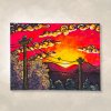 Obraz Západ slunce