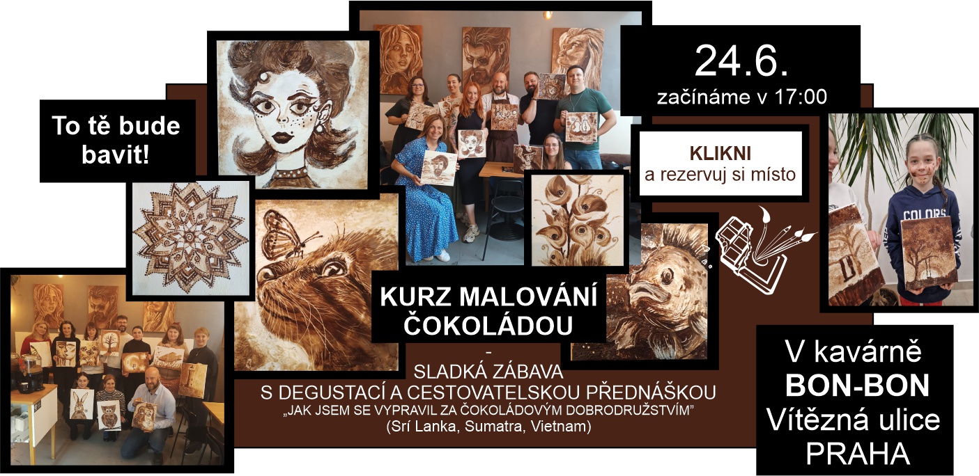 kurz malování čokoládou