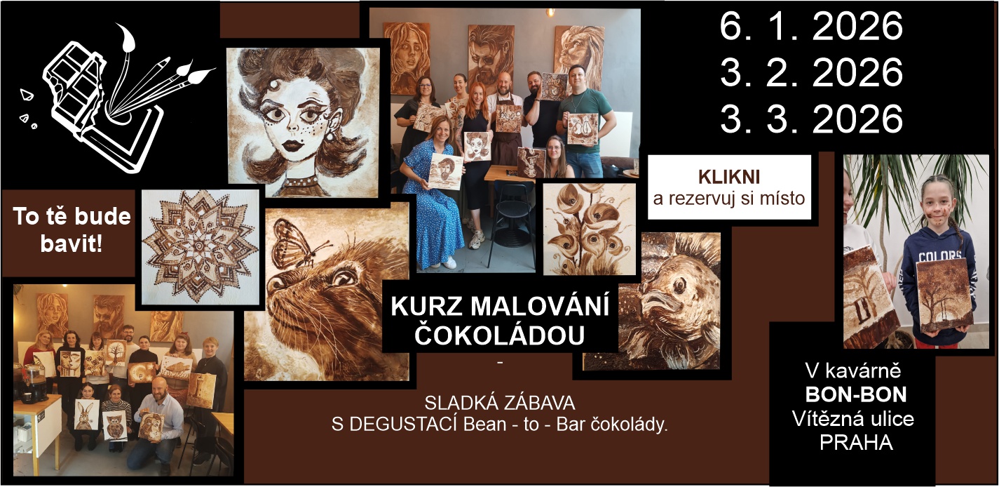 kurz malování čokoládou