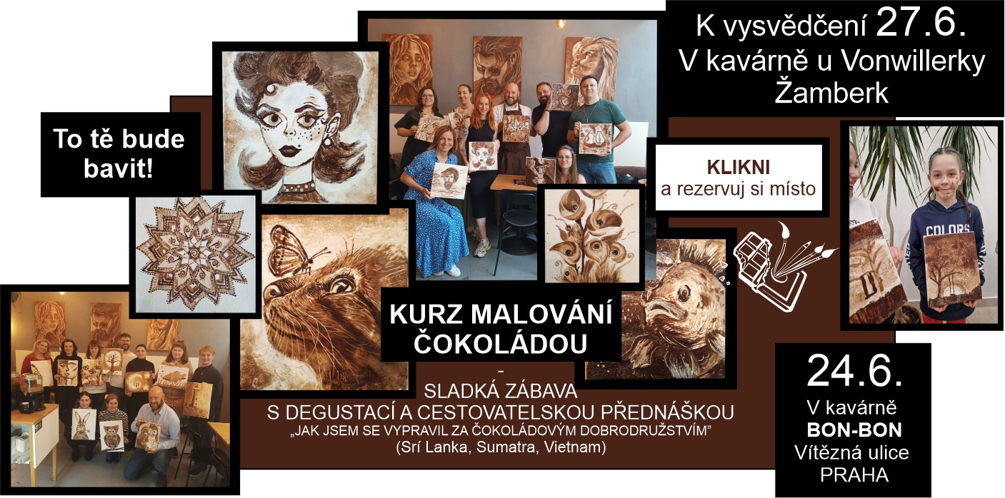 kurz malování čokoládou