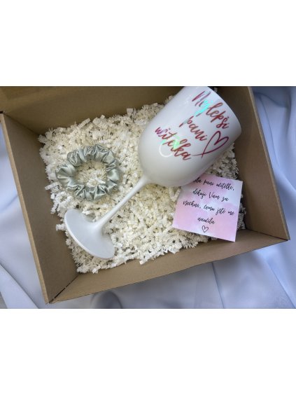 BOX P. UČITELKA sklenička a malá gumička