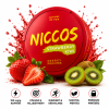 NICCOS Strawberry Kiwi koffeines párna 20db