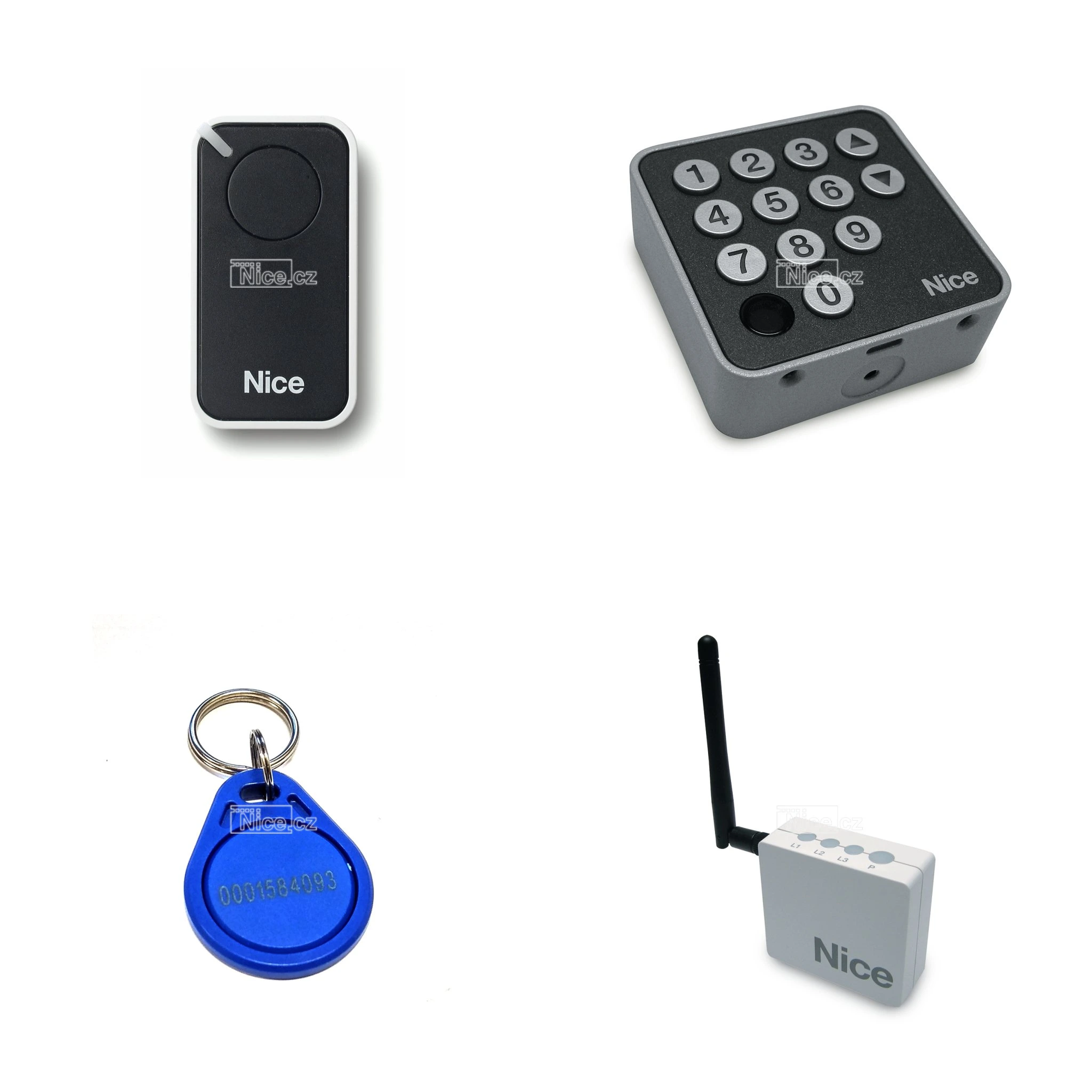 Možnosti ovládání vrat a bran od Nice.cz