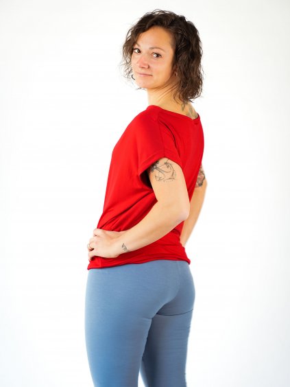 cervene triko bambus kratky rukav3 nicebelly