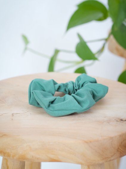 lesni zelena1 scrunchie gumicka nicebelly