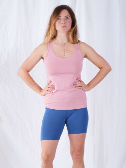 leginy sortky nicebelly modre 11 s kapsou