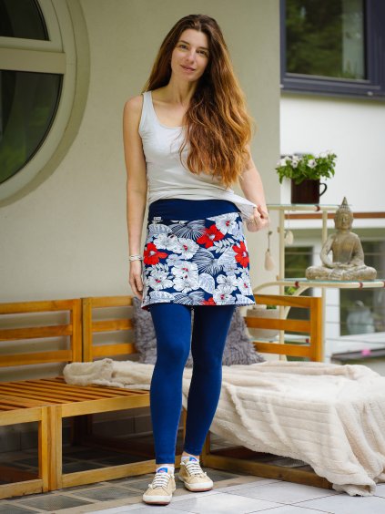leginy se sukni nice belly kvety dlouhe s napletem dlouhe 2