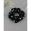 scrunchie nicebelly puntiky na cerne2