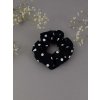 scrunchie nicebelly puntíky na cerne