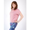ruzove triko bambus1 kratky rukav nicebelly
