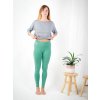 leginy bavlna nicebelly biobavlna zelene naplet dlouhe